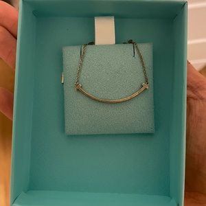 Tiffany T Smile Necklace (Silver)